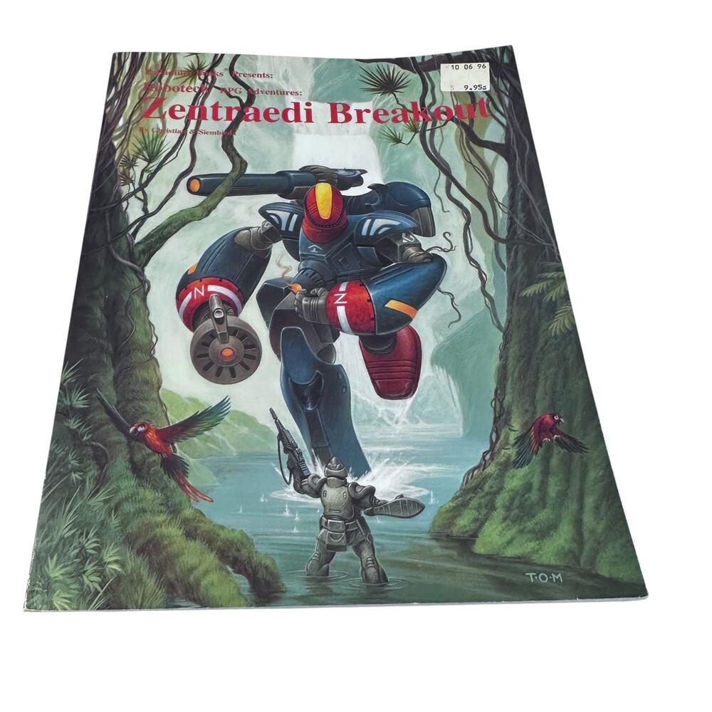 Zentraedi Breakout (Robotech RPG Adventures) Deborah Christian, Kevin Siembieda